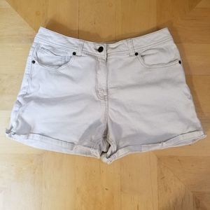St Johns Bay Stretch Denim Shorts Size 12